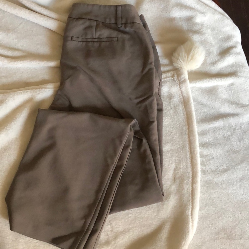 Beige Business Casual Dress Pants